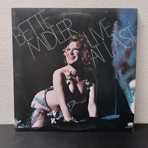 Bette Midler - Live At Last 2 Vinyl LP Atlantic Records SD 2-9000 Gatefold